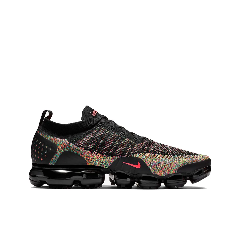 Nike Air VaporMax Flyknit 2 Sneakers Nero / Racer Pink