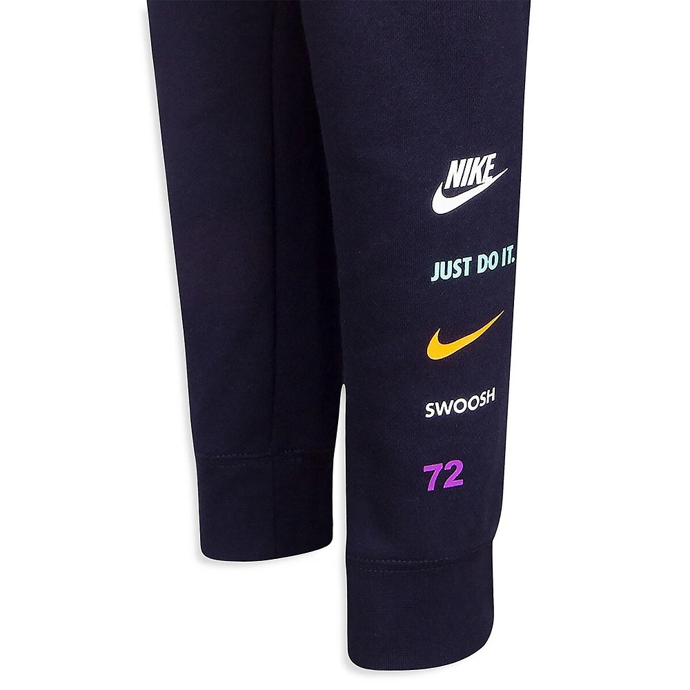 Nike Little Boy's 2-Piece Illuminate Long-Sleeve Graphic T-Shirt & Joggers Set