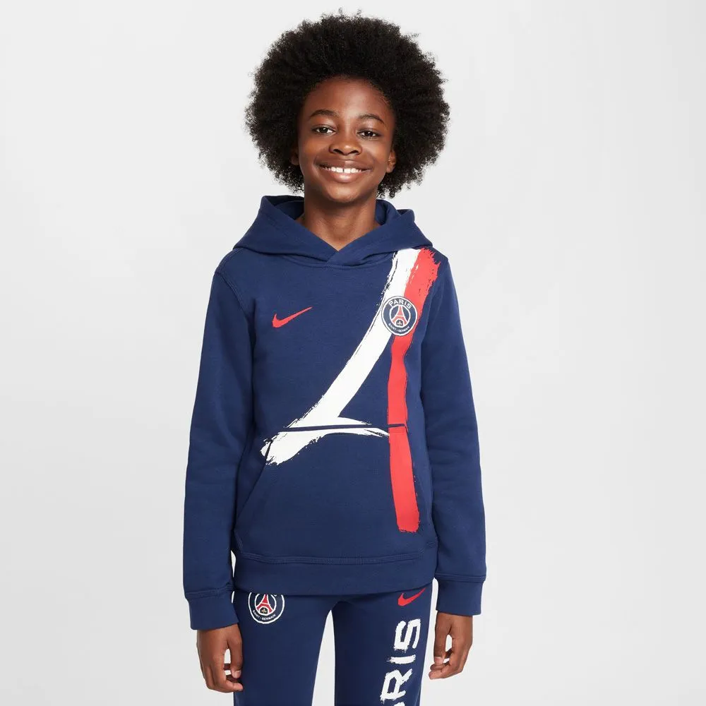 Nike Paris Saint-Germain Youth Club Fleece Hoodie