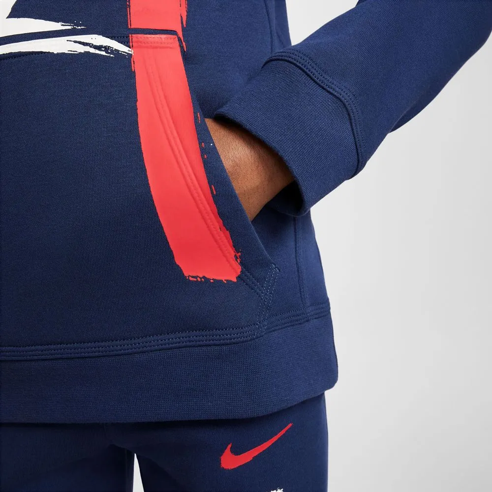 Nike Paris Saint-Germain Youth Club Fleece Hoodie