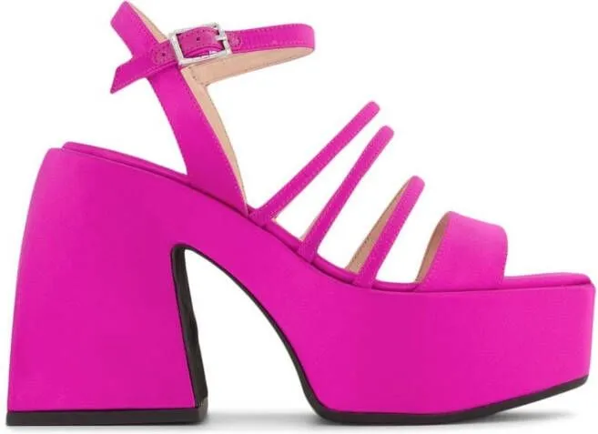 Nodaleto Bulla Chibi platform sandals Pink