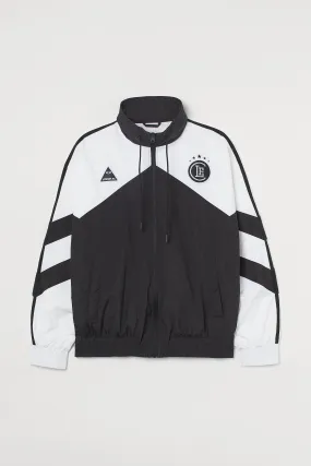 Nylon jacket - Long sleeve - Black/White - Men | H&M GB