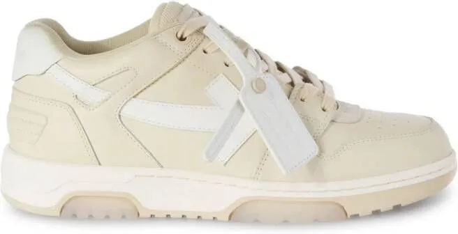 Off-White Out Of Office leather sneakers Neutrals