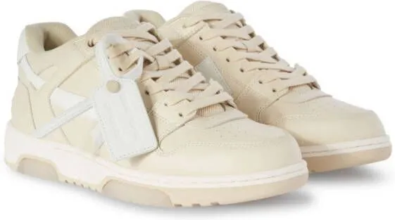 Off-White Out Of Office leather sneakers Neutrals