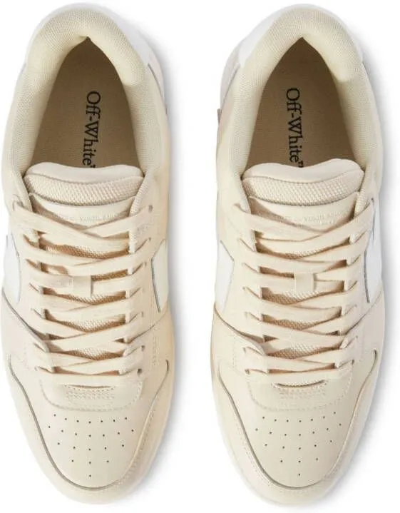 Off-White Out Of Office leather sneakers Neutrals