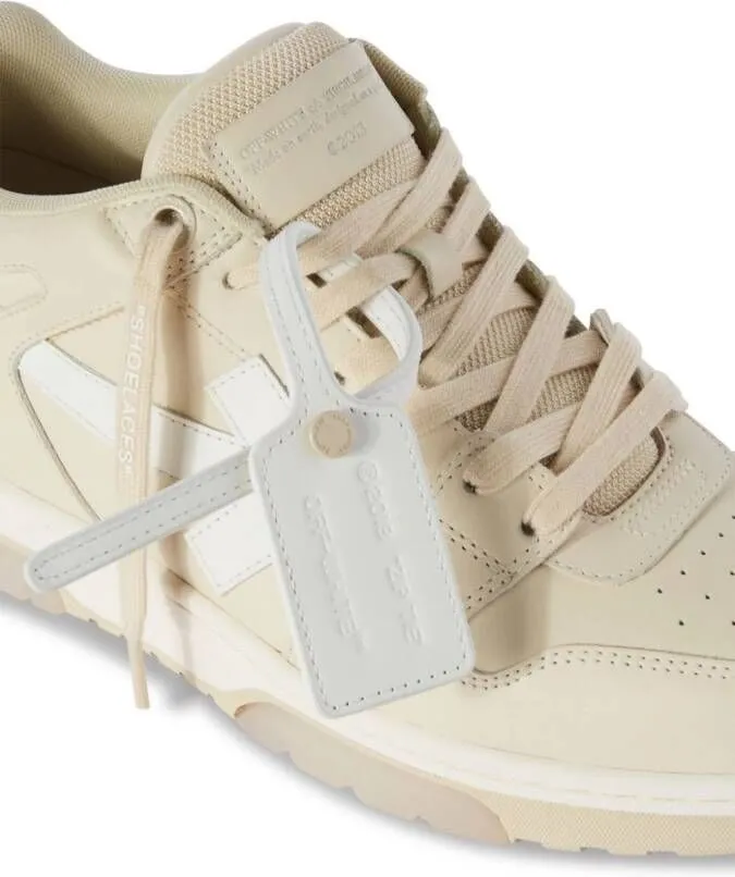 Off-White Out Of Office leather sneakers Neutrals