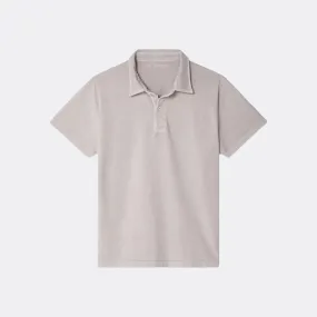 Organic Recycled Jersey Polo (Lavender)