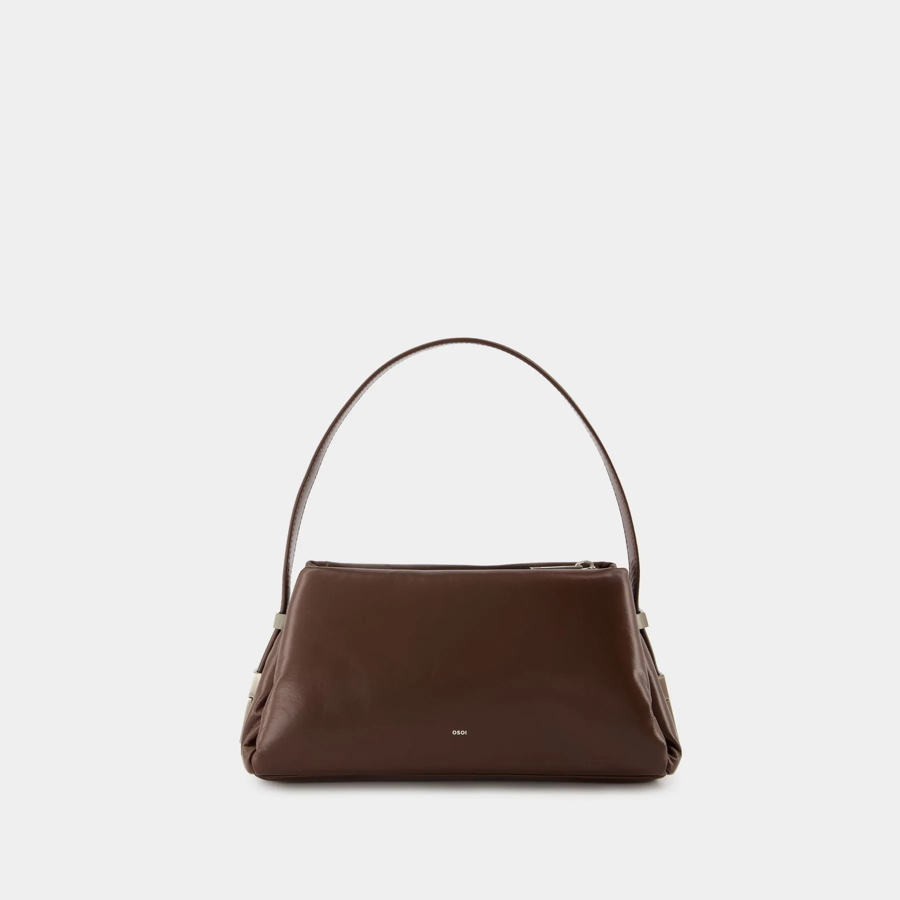 Osoi  Pillow Mini Shoulder Bag - Osoi - Leather - Choco Brown