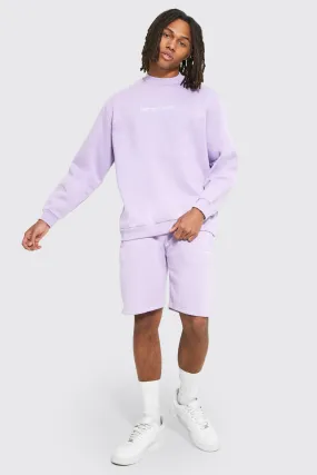 Oversized Limited Sweatshirt Short Tracksuit