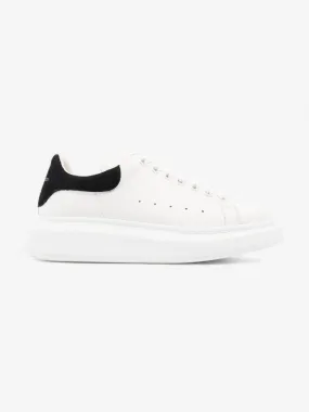 Oversized Sneakers White / Black Tab Leather EU 37.5 UK 4.5