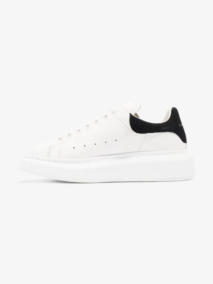 Oversized Sneakers White / Black Tab Leather EU 37.5 UK 4.5