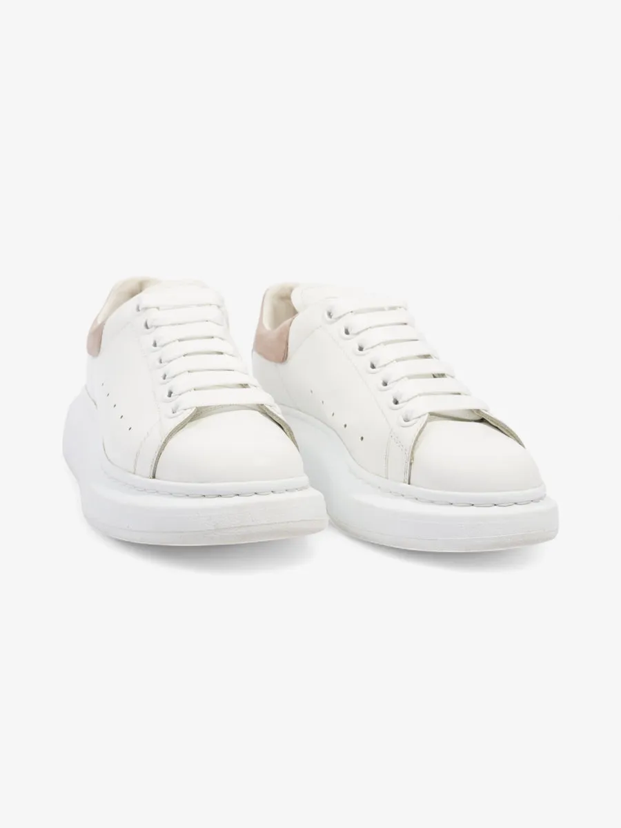 Oversized Sneakers White / Pink Leather EU 38 UK 5