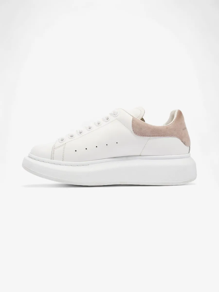 Oversized Sneakers White / Pink Leather EU 38 UK 5