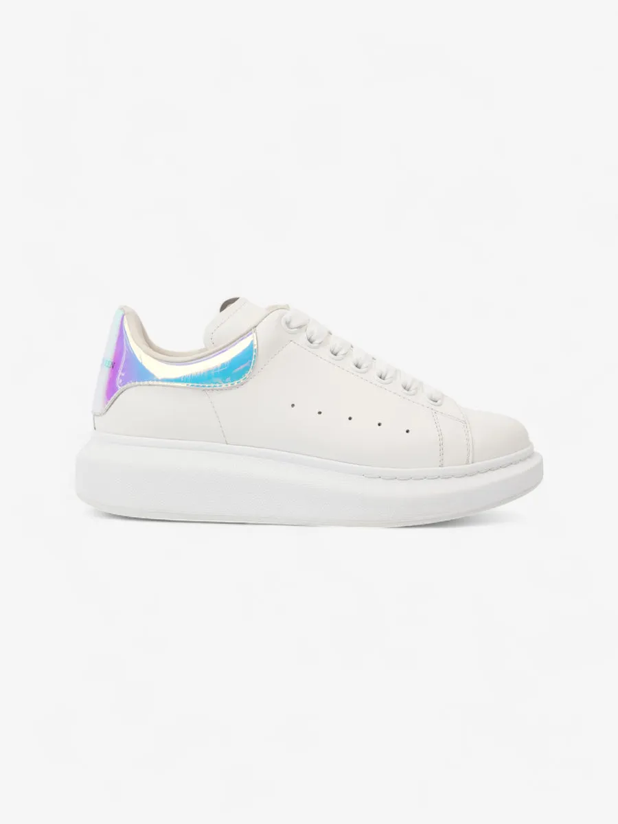 Oversized Sneakers White Iridescent Leather EU 37.5 UK 4.5