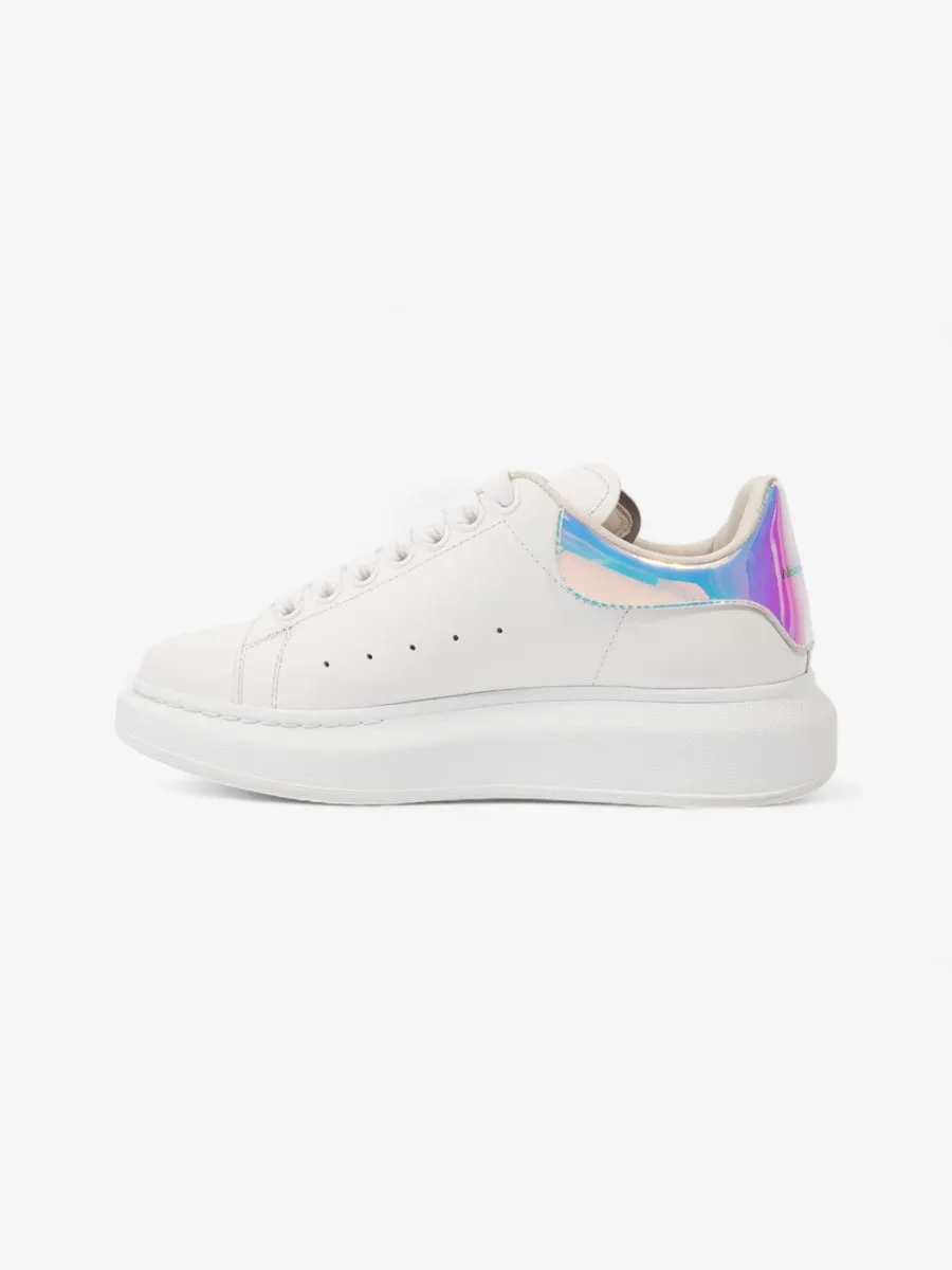 Oversized Sneakers White Iridescent Leather EU 37.5 UK 4.5