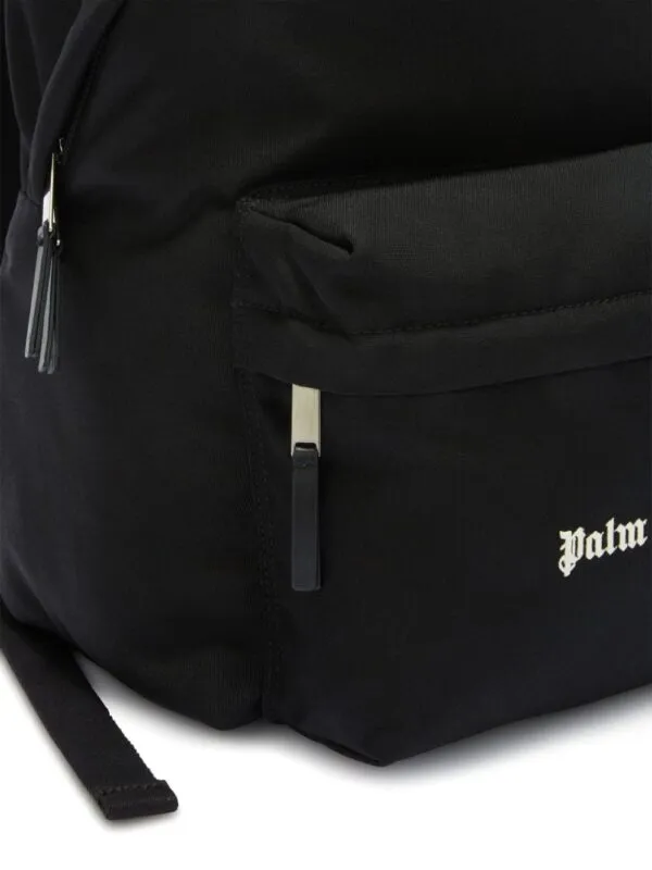 Palm Angels Logo-Embroidered Canvas Backpack | Luxury and style at your fingertips