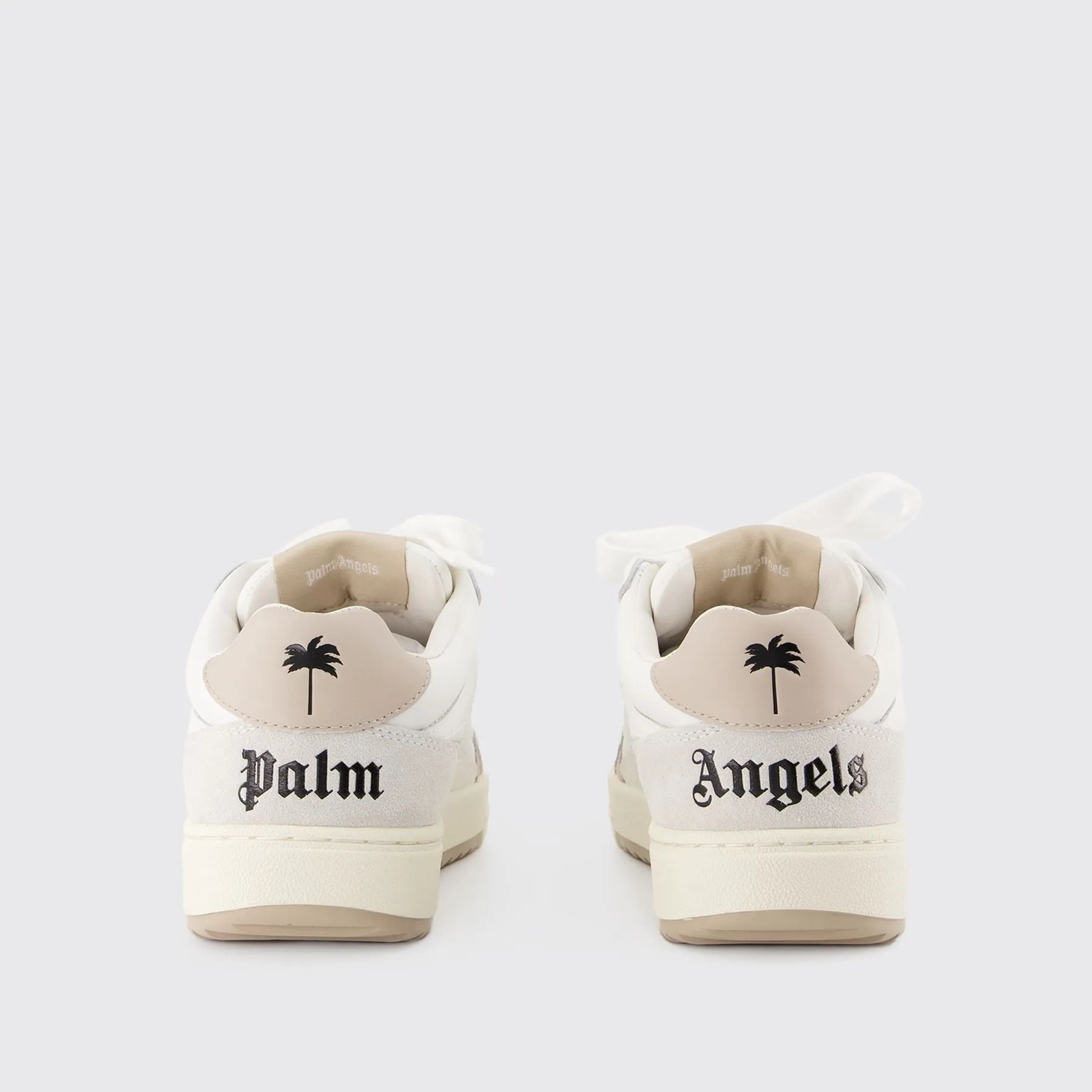 Palm Angels  University Origin Sneakers - Palm Angels - Beige - Leather