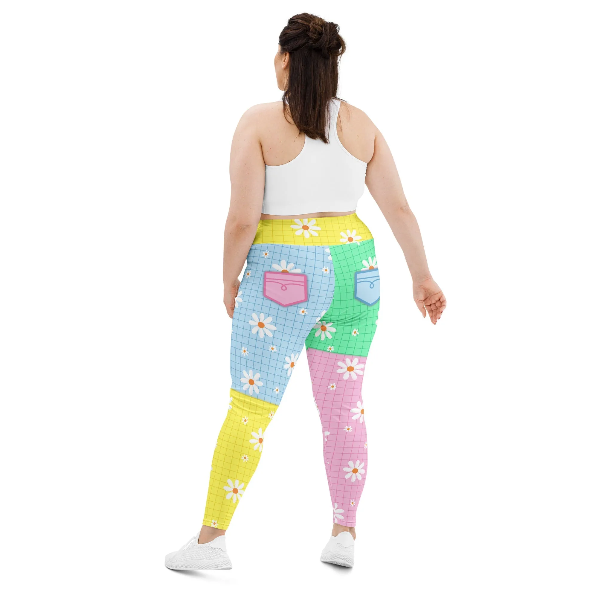 Pastel Patches Plus Size Leggings