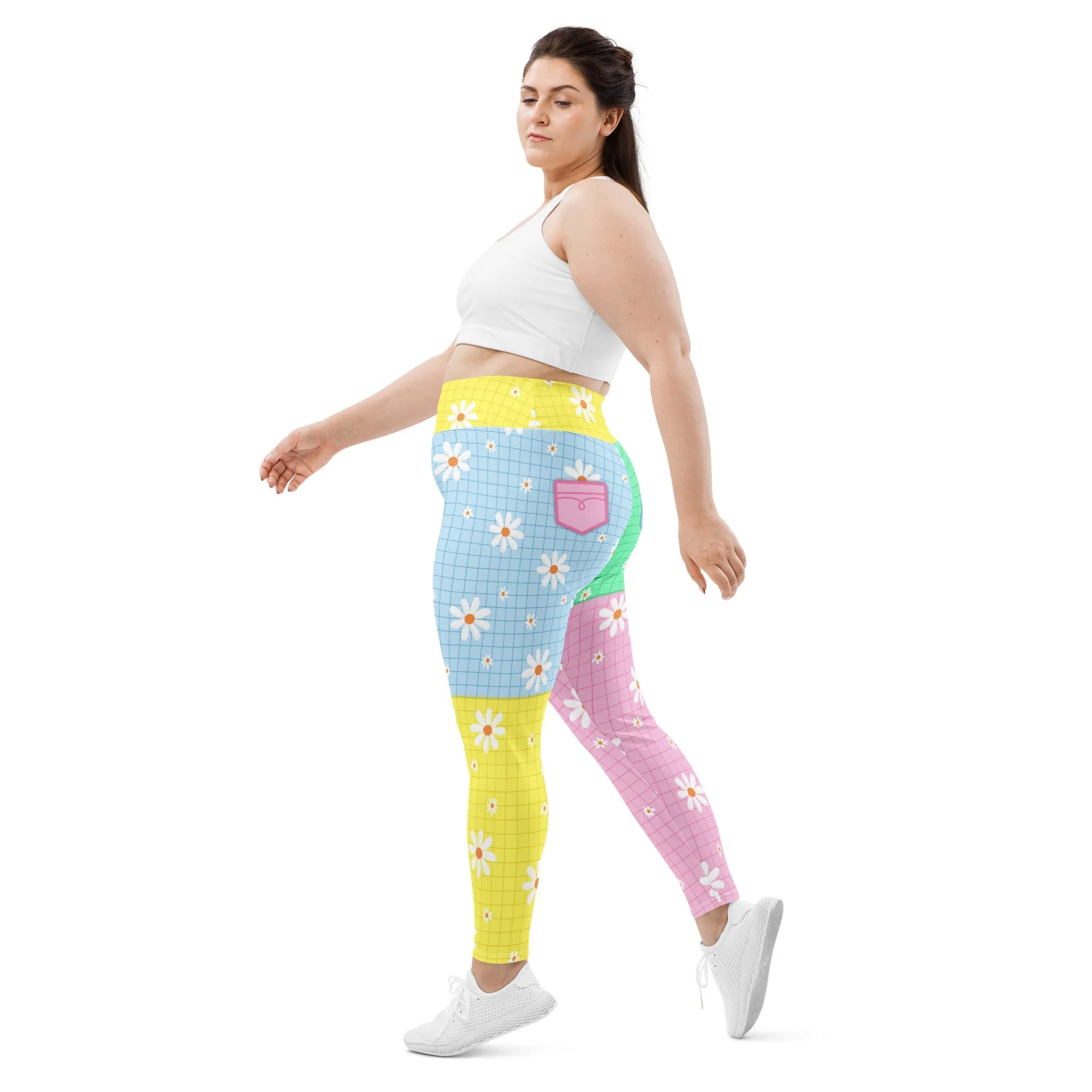 Pastel Patches Plus Size Leggings