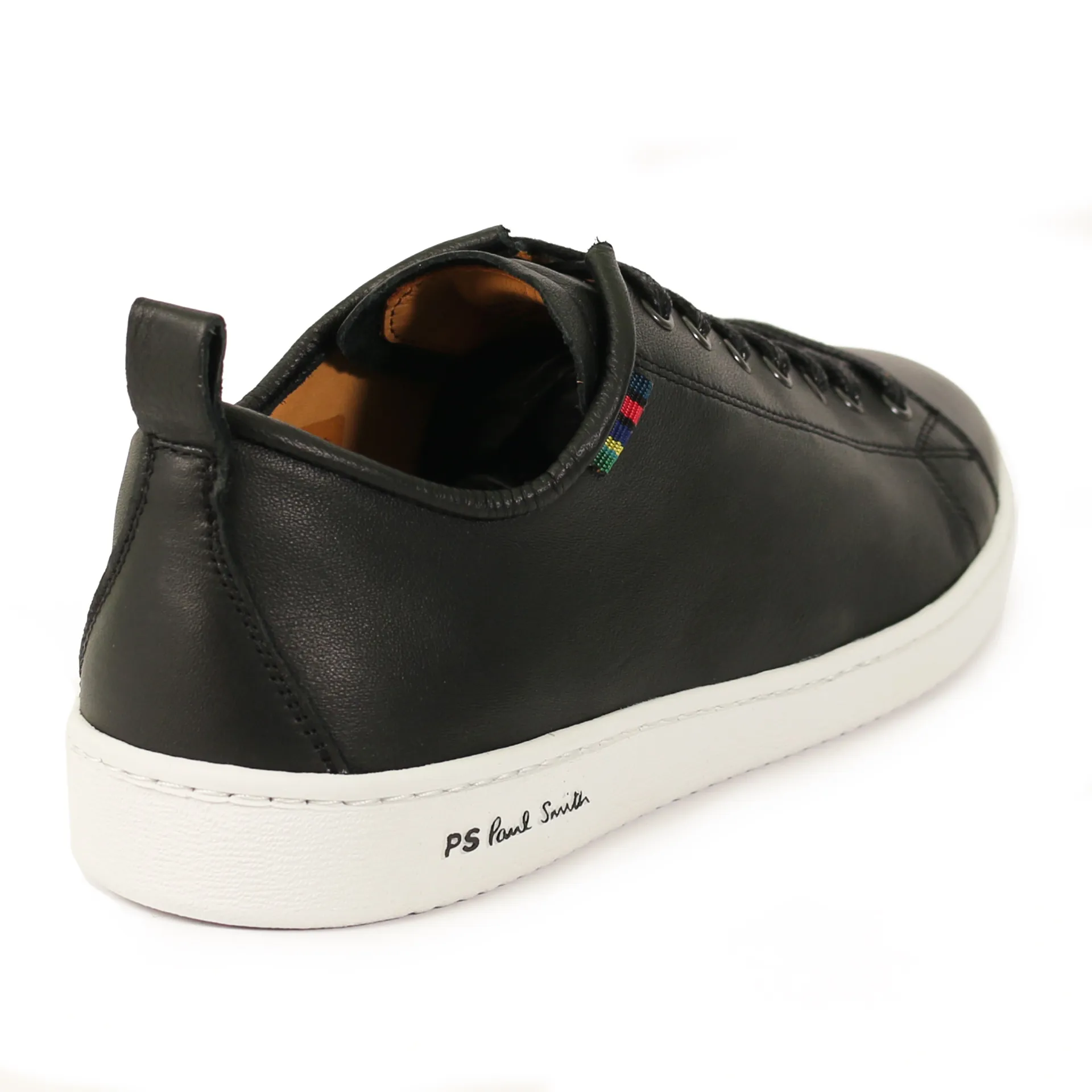 Paul Smith Calf Leather Miyata Sneakers Black | Menswear Online