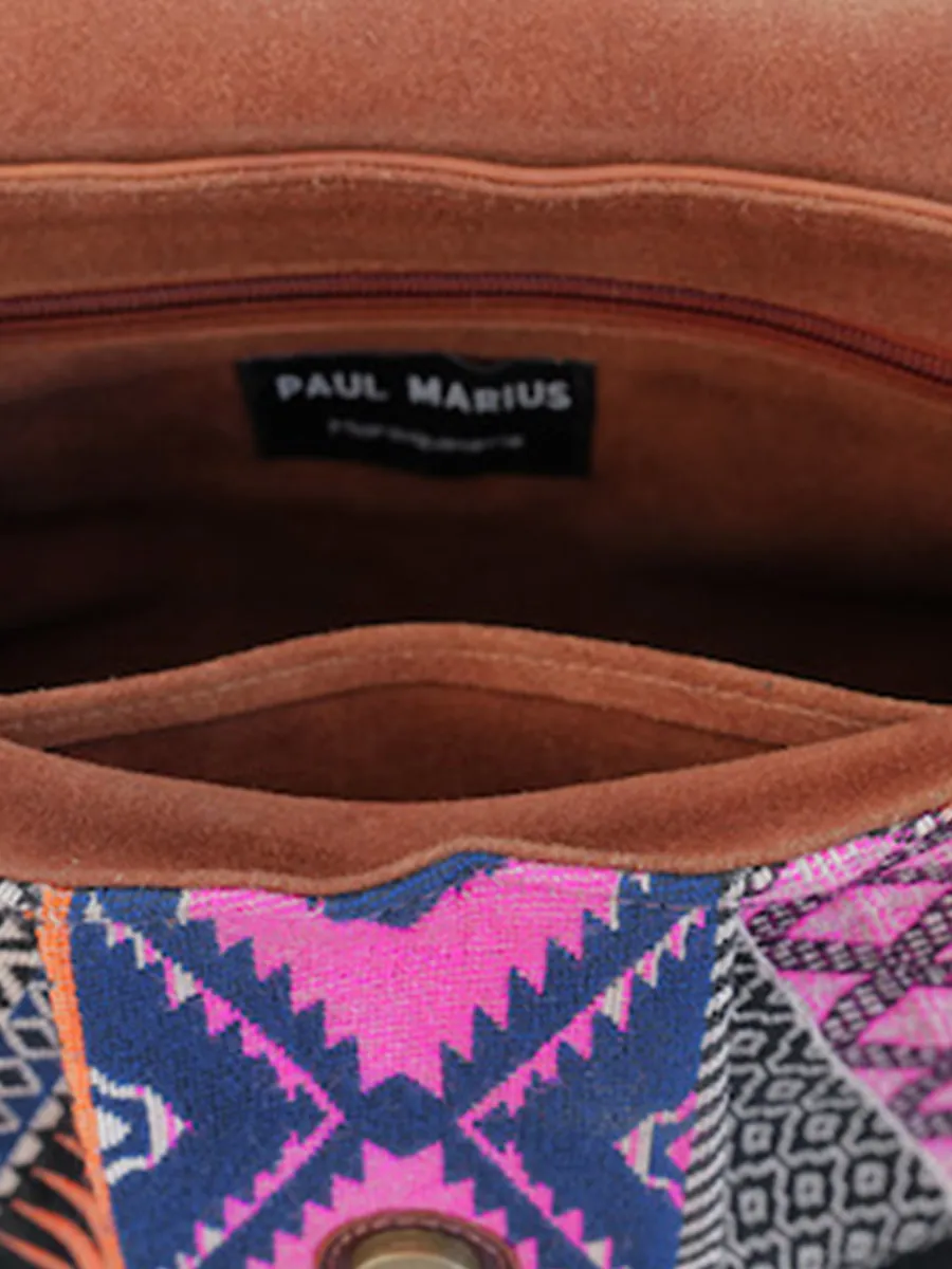 paulmarius leather shoulder bag Multicoloured,Blue,White - Suzon M Horizon | PAUL MARIUS