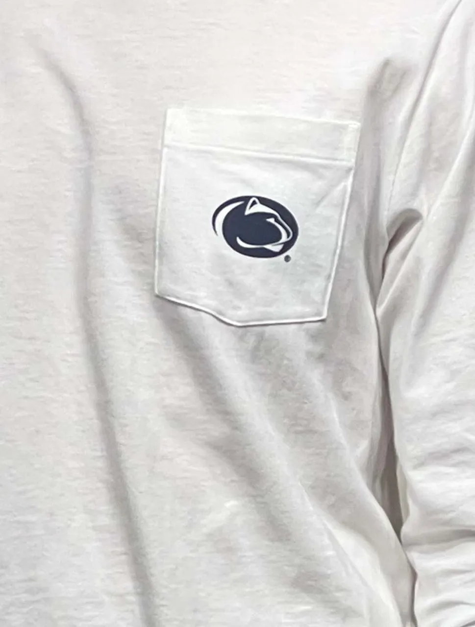 Penn State Helmet Whale Tee | Vineyard Vines