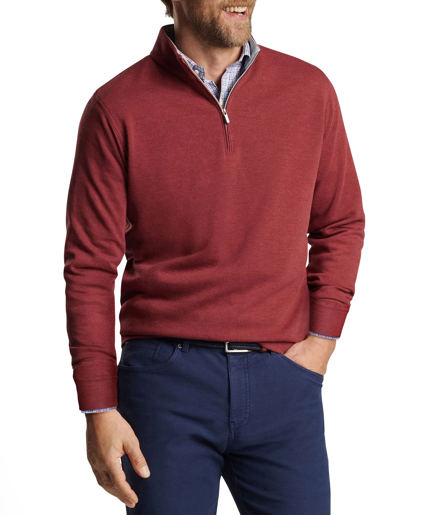 Peter Millar Crown Comfort Quarter-Zip Pullover