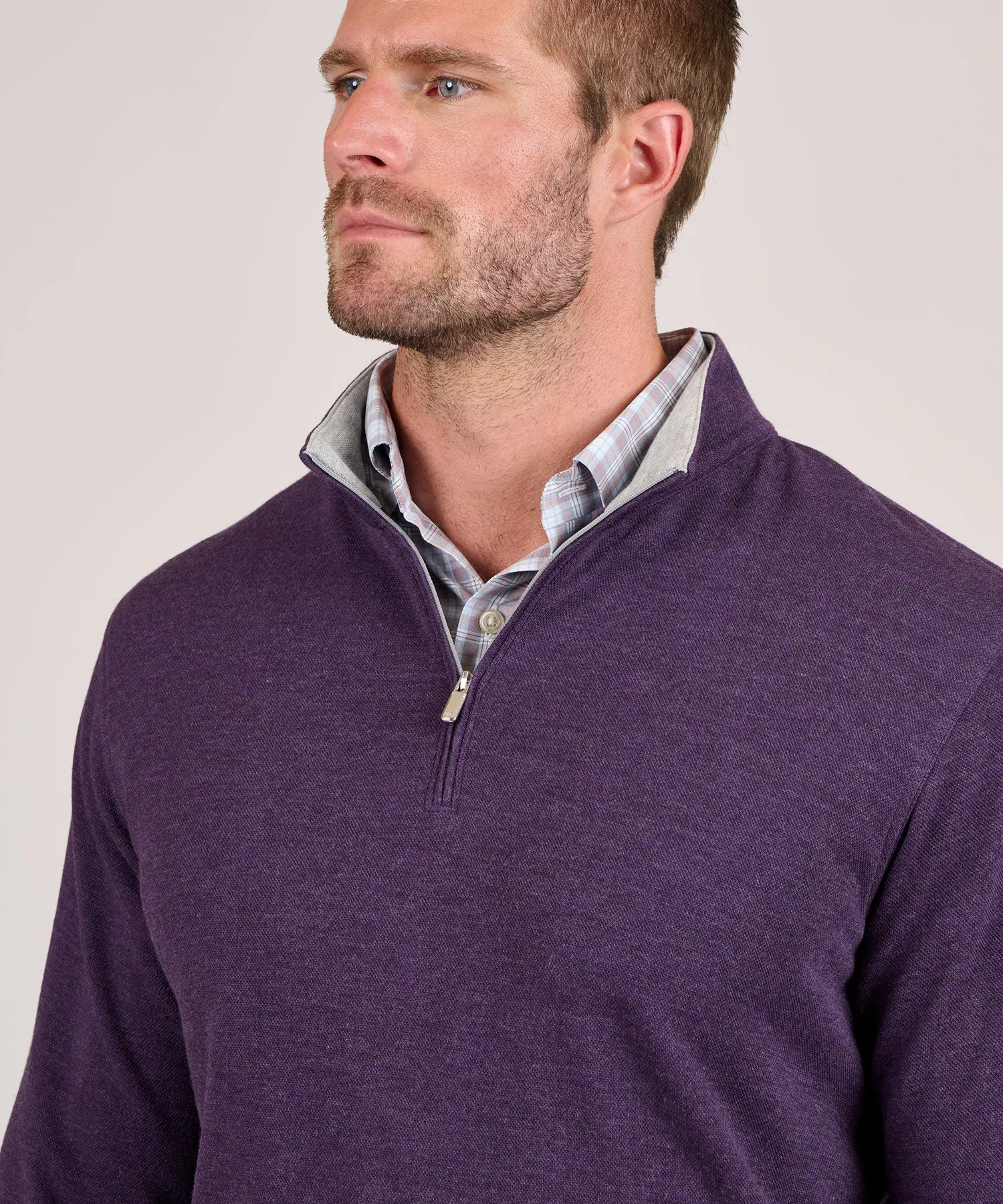 Peter Millar Crown Comfort Quarter-Zip Pullover