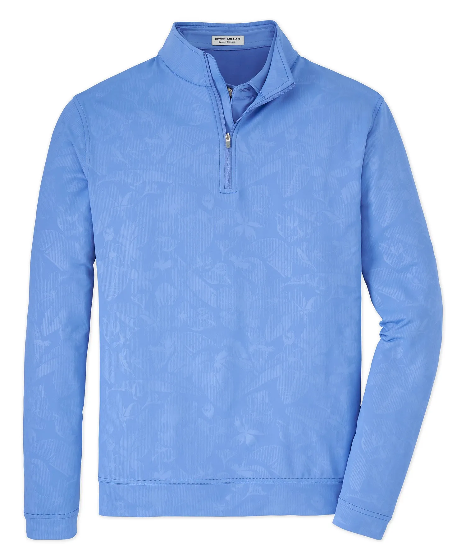 Peter Millar Floral Print Perth Quarter-Zip Pullover