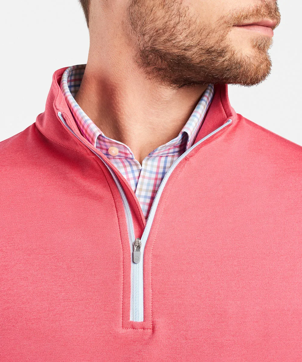 Peter Millar Perth Stretch Loop Terry Quarter-Zip Pullover