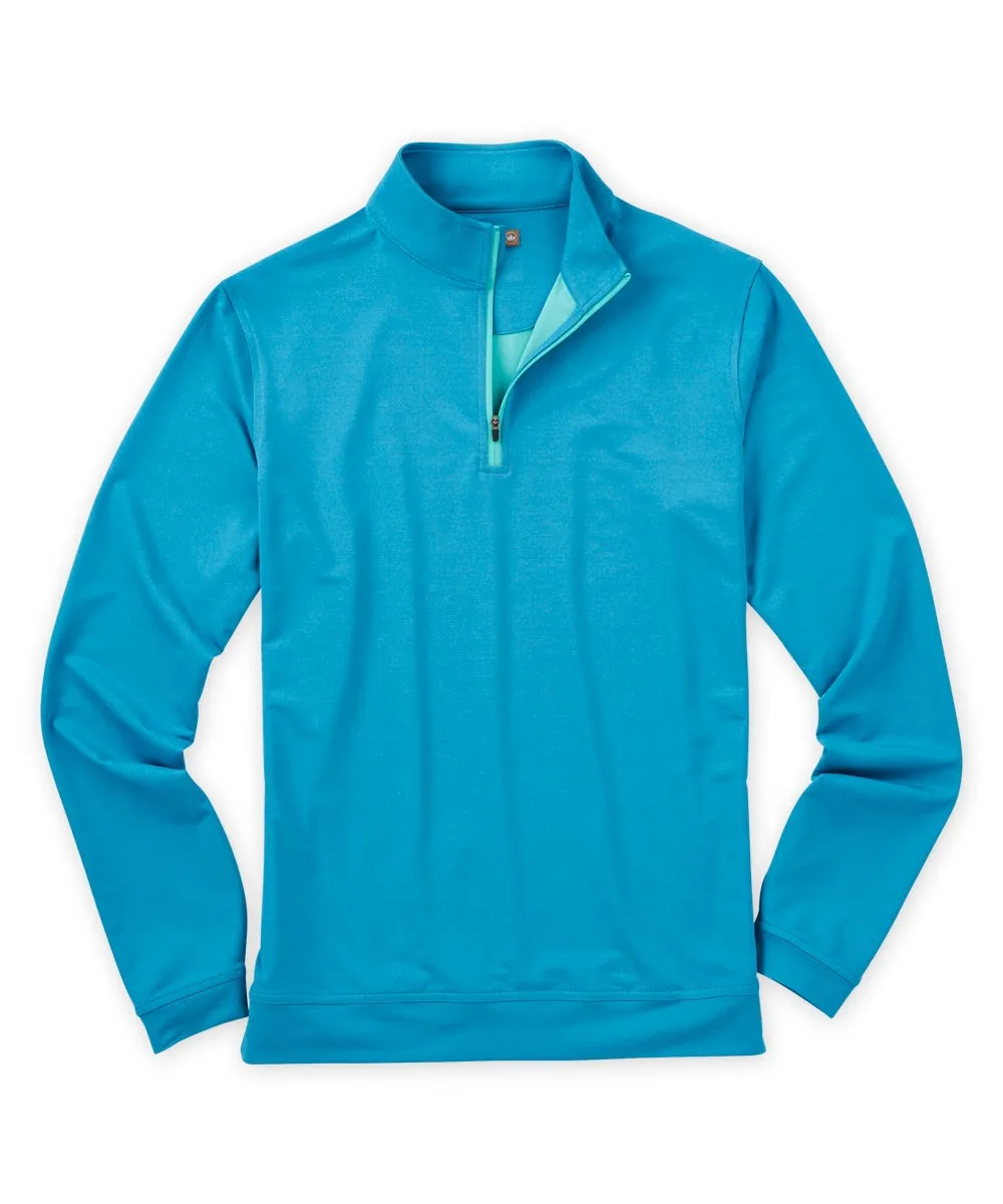 Peter Millar Perth Stretch Loop Terry Quarter-Zip Pullover