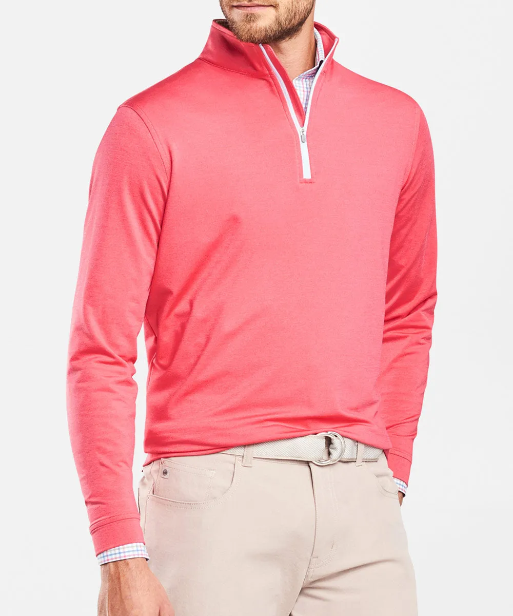 Peter Millar Perth Stretch Loop Terry Quarter-Zip Pullover