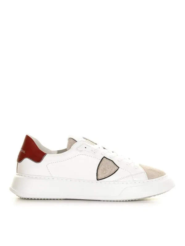 Philippe Model Temple Veau Leather Sneakers