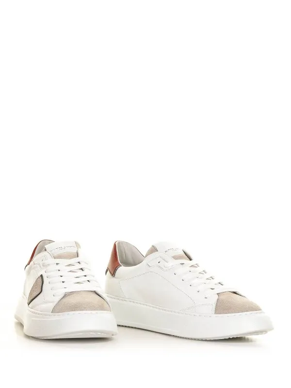 Philippe Model Temple Veau Leather Sneakers