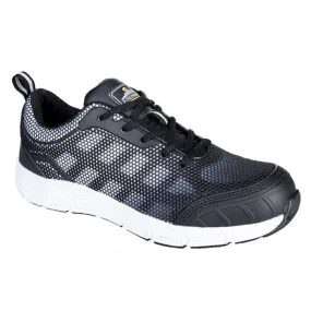 Portwest FT15 Steelite Tove Trainers S1P (Black/White)