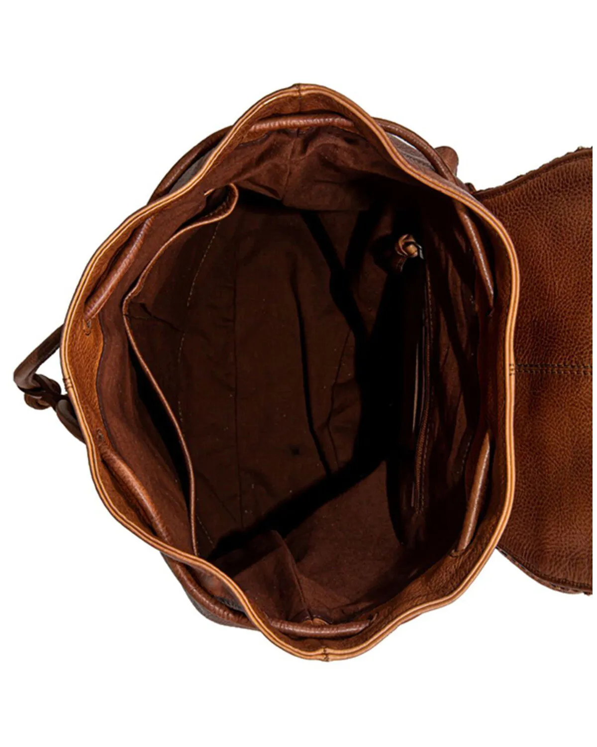 Product Name:  Myra Bag Women's Lobeth Leather Hairon Backpack