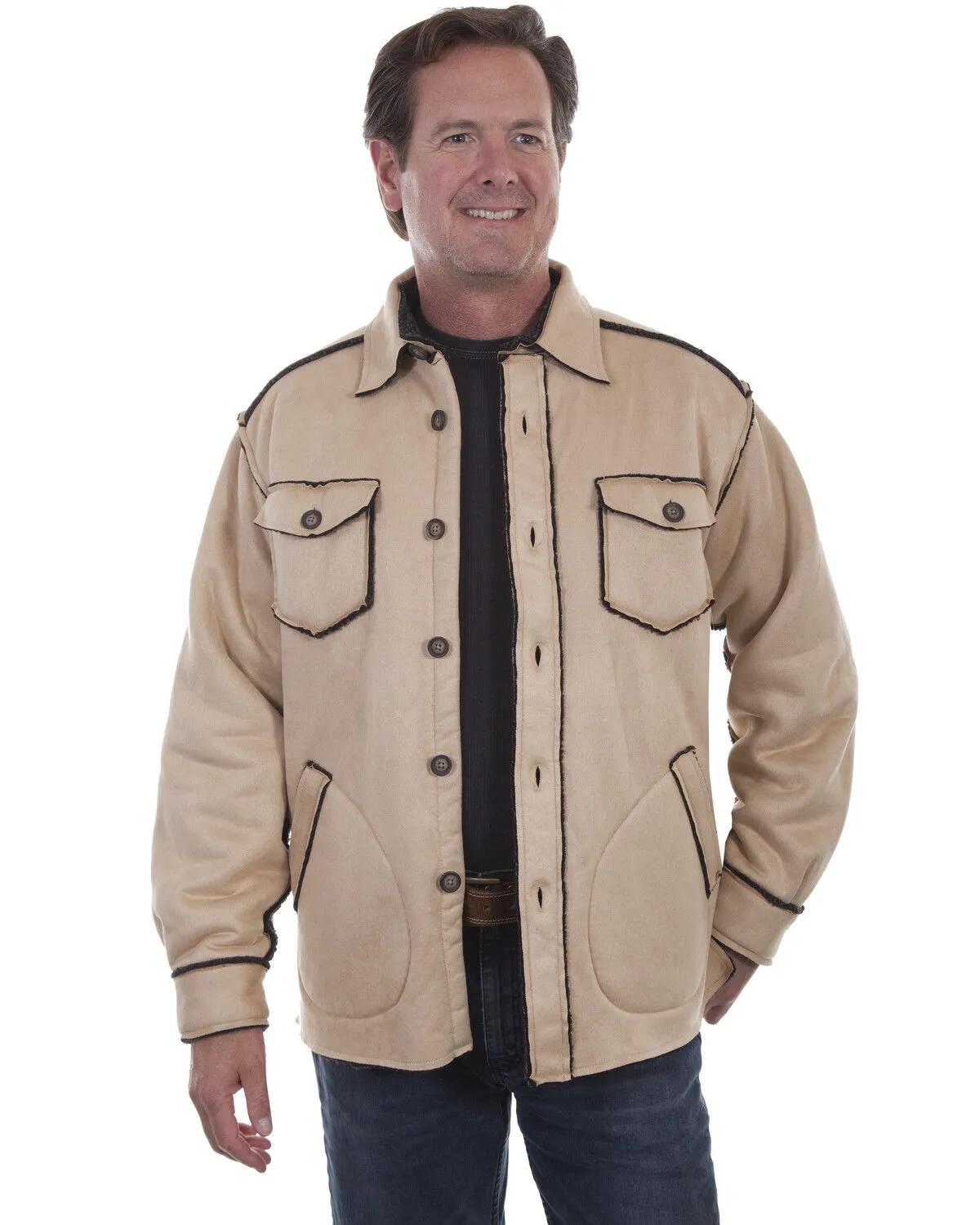 Product Name:  Scully Men's Faux Sherpa Lined Jacket