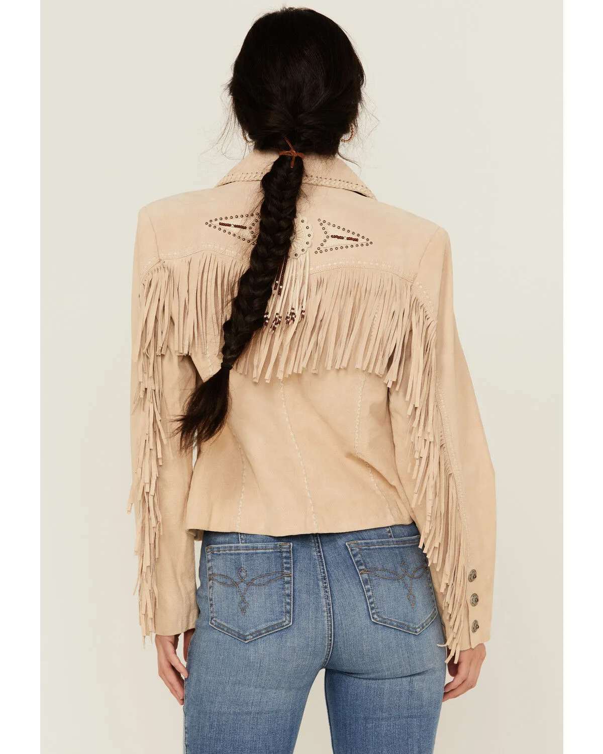 Product Name:  Scully Women's Fringe and Beaded Jacket