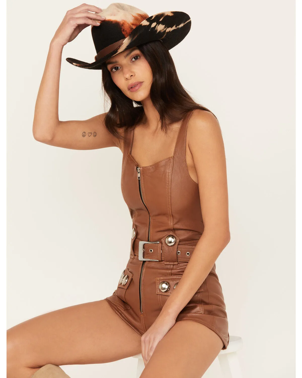 Product Name:  Understated Leather Women's Midnight City Romper