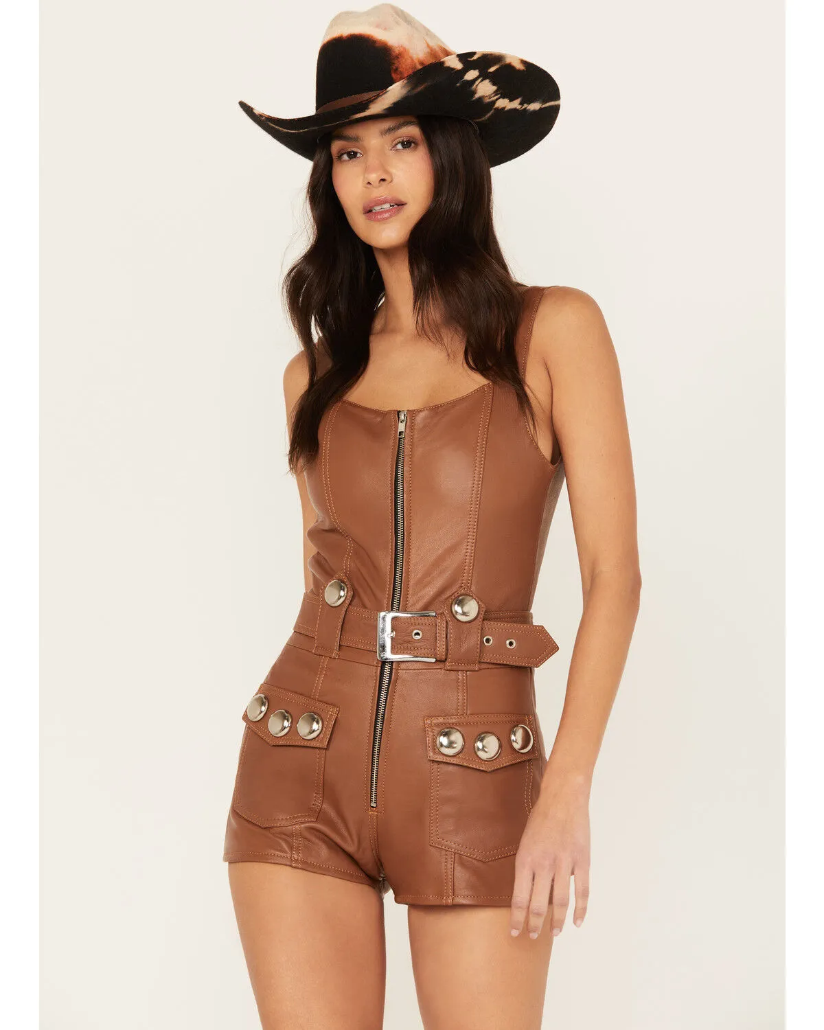 Product Name:  Understated Leather Women's Midnight City Romper