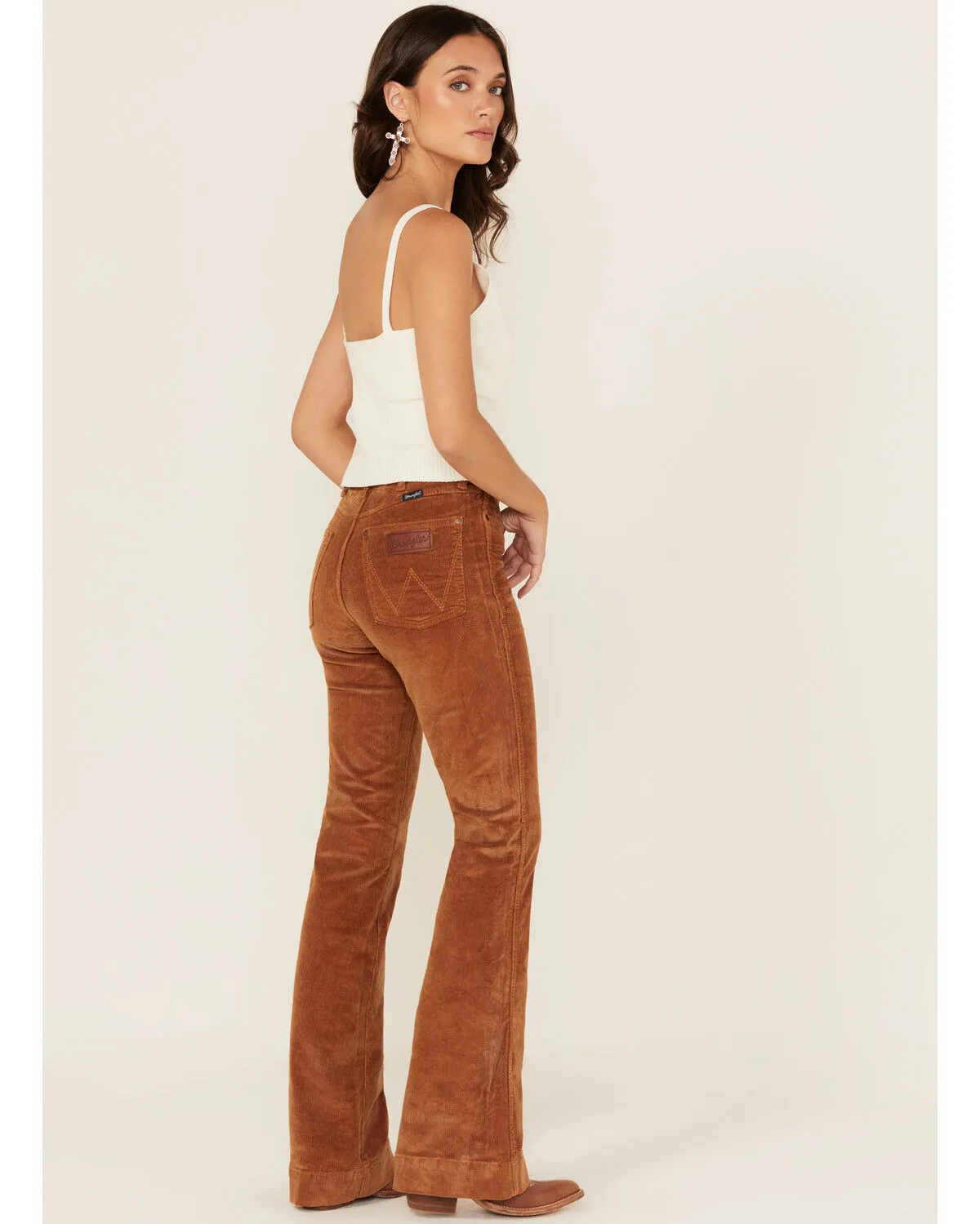 Product Name:  Wrangler Retro Women's Lacey High Rise Corduroy Trouser Jeans