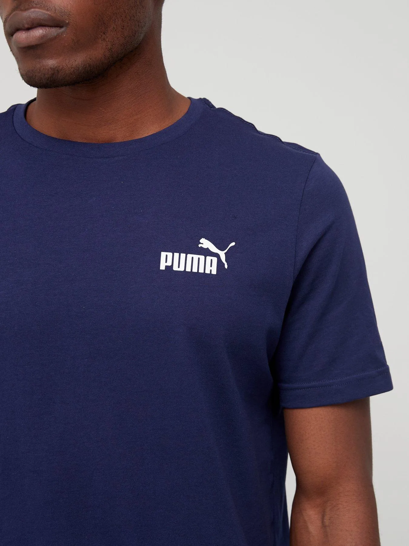 Puma Essentials Small Logo T-shirt - Navy