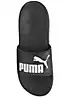 Puma Logo Print Sliders