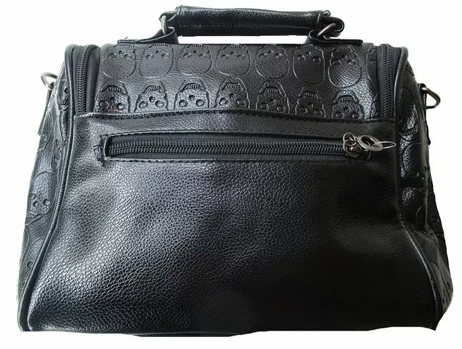 Punk Baby Black Fashion Skull Bag Handbag Shoulder No.1