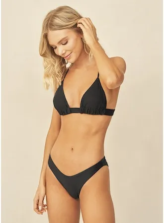 Pure Black Splendour Bikini Bottom