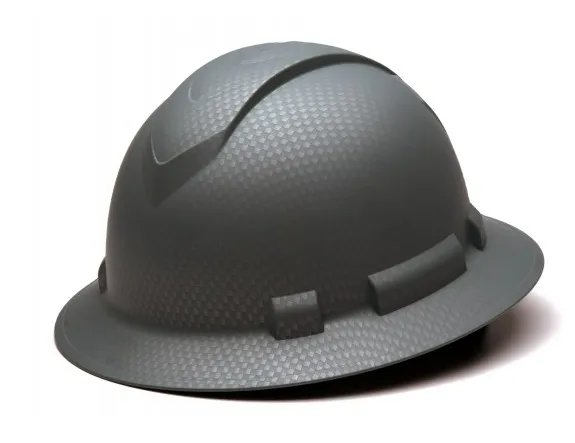 Pyramex Ridgeline Full Brim Hard Hat Graphite