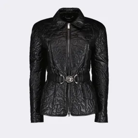 Quilted Barocco Black Jacket