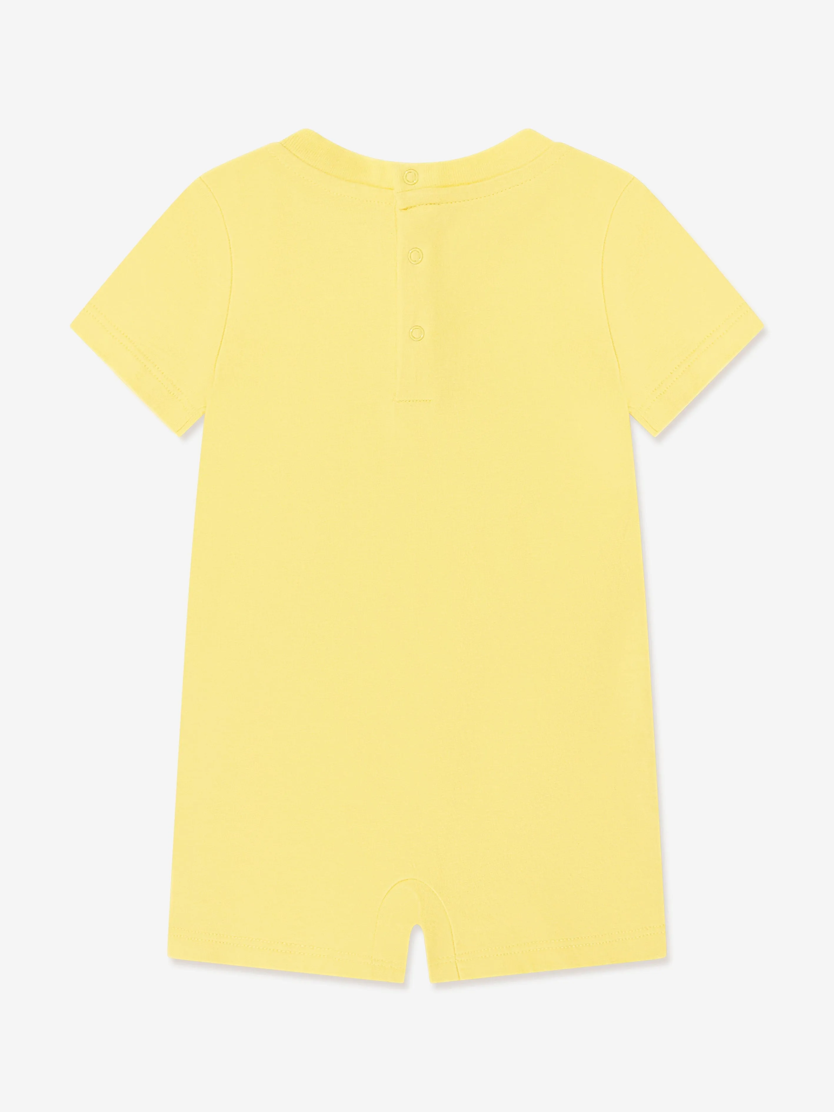 Ralph Lauren Baby Boys Bear Romper in Yellow