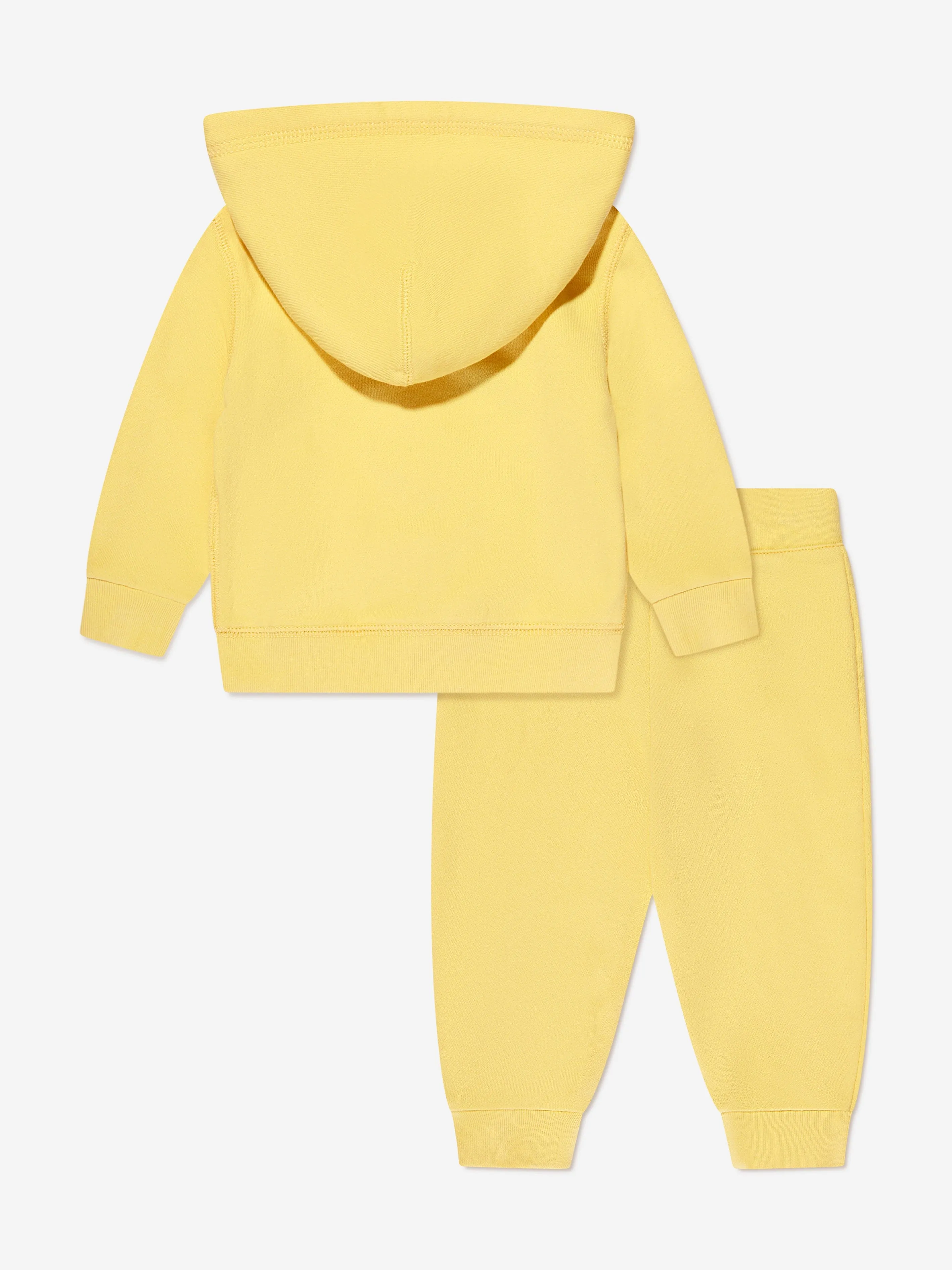 Ralph Lauren Baby Girls Logo Tracksuit in Yellow