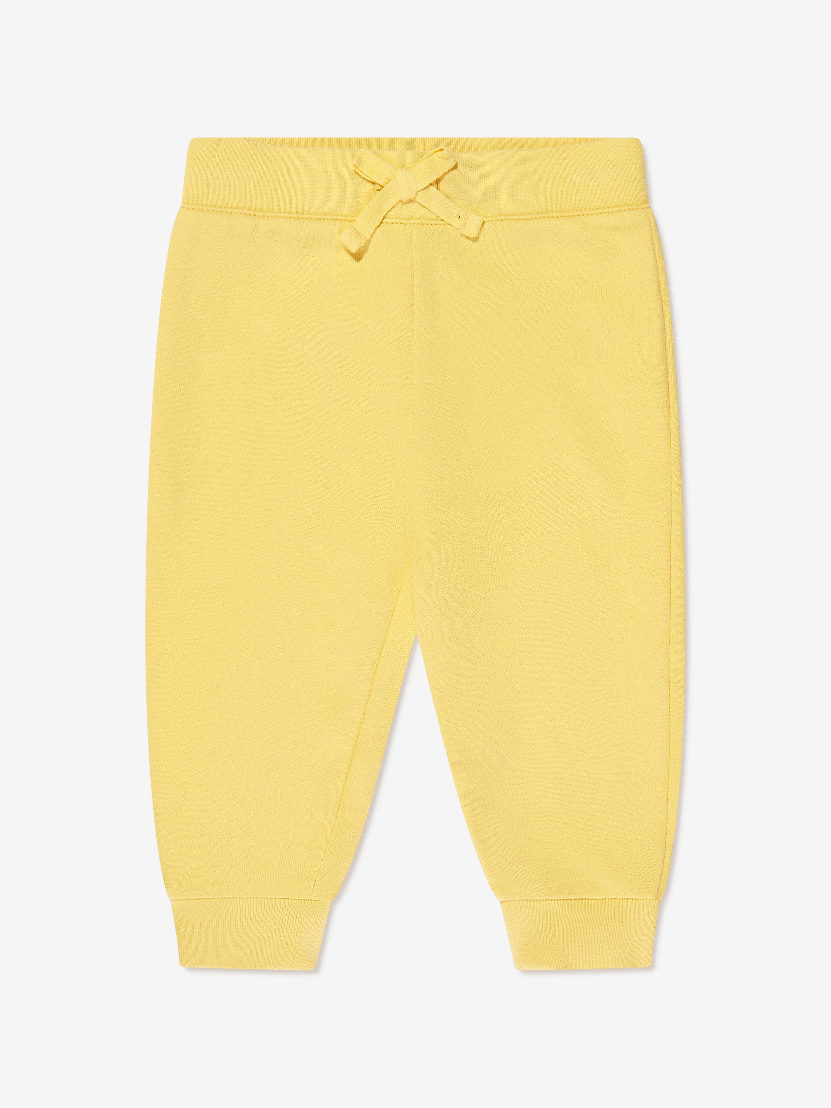 Ralph Lauren Baby Girls Logo Tracksuit in Yellow